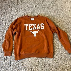 Champion Burnt Orange Texas (UT Austin) Longhorns Crewneck, Unisex XL